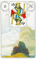 6. Nuvens, no Petit Lenormand