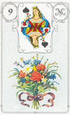 9. Ramalhete, no Petit Lenormand