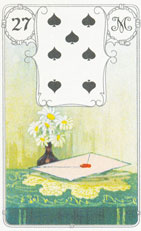 27. Carta, no Petit Lenormand