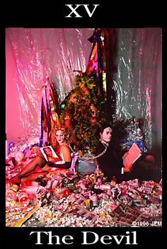 O Diabo no Healing Tarot