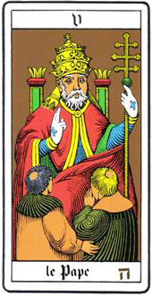 O Papa no Tarot de Oswald Wirth