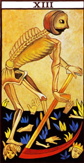 A Morte no Tarô de Marselha-Fournier