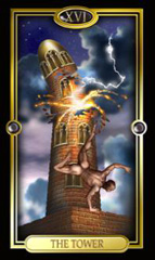 A Torre no Gilded Tarot