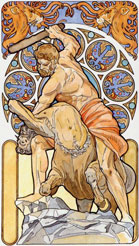 A Forçano Art Nouveau Tarot