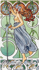 A Temperançano Art Nouveau Tarot