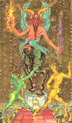 O Diabo nop Medieval Scapini Tarot