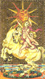 O Sol no Medieval Scapini Tarot