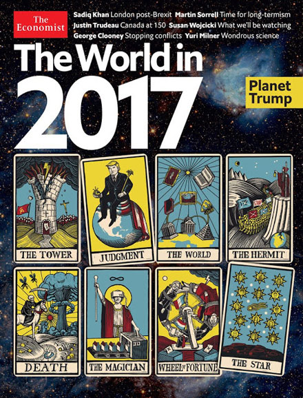 Capa The Economist , dezembro.2016