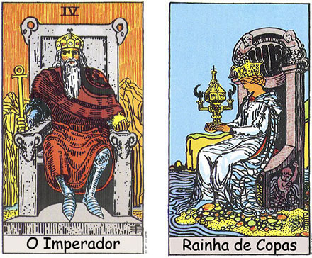 Imperador e Rainha de Ouros