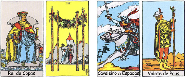 Cartas do Waite Tarot