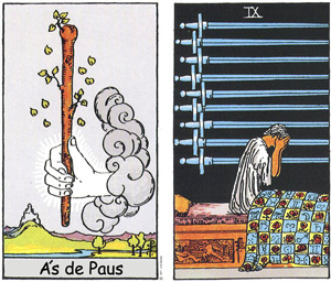 Cartas do Waite Tarot