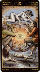 A Roda da Fortuna no Tarot of Ascension