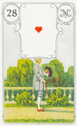 28. O Homem no Baralho Petit Lenormand