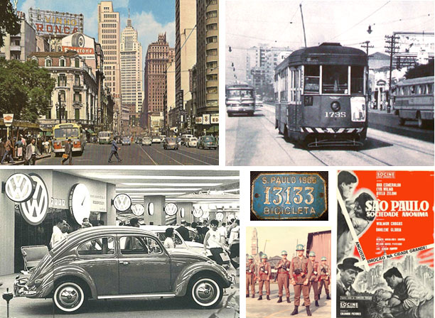 Cenas de São Paulo por volta de 1966