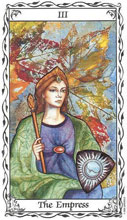 3. A Imperatriz no Tarot de Susan Hudes