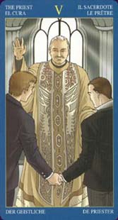 The Priest in Gay Tarot