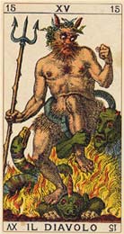 O Diabo - Ancient Italian Tarot