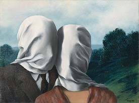 Les Amants, pintura de Ren Magrite