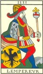 4. O Imperador no Tarot de Jean Noblet