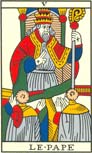 5. O Papa no Tarot de Jean Noblet