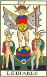 15. O Diabo no Tarot de Jean Noblet