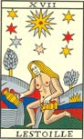 17. A Estrela no Tarot de Jean Noblet