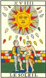 19. O Sol no Tarot de Jean Noblet