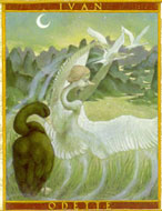 A Lua no Lover's Path Tarot