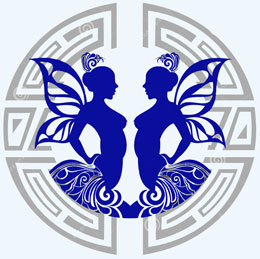 Signo de Gêmeos in www.dreamstime.com