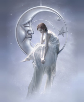 Ilustração da Lua em Cancer