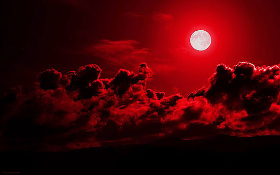 Lua vermelha
