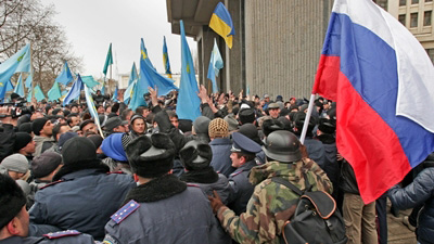 Manifestações em Kiev