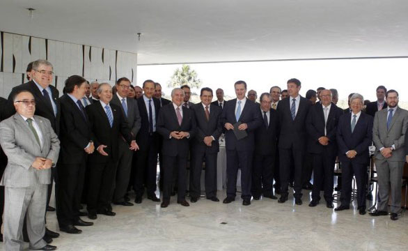Encontro de Michel Temmer com empresários - 2015