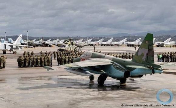 Base aérea russa na Síria