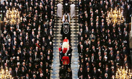 Funeral de Margaret Thatcher