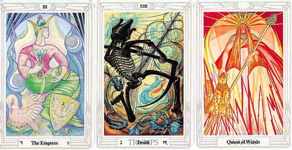 Cartas do thoth Tarot de Aleister Crowley