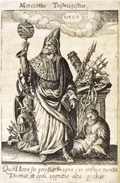 Mercurius Trismegistus ou Hermes Trismegisto