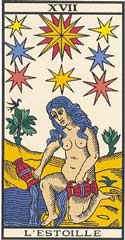 17. A Estrela - Tarot Kris Hadar