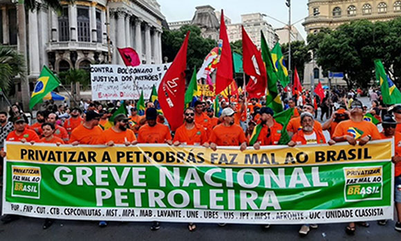 Greve dos petroleiros