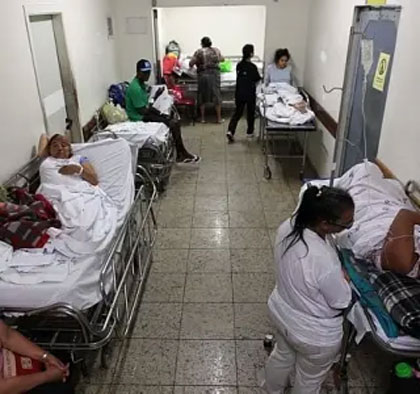 Macas em Hospital de São Paulo