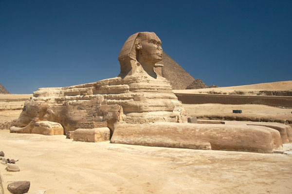 A esfinge egipcia