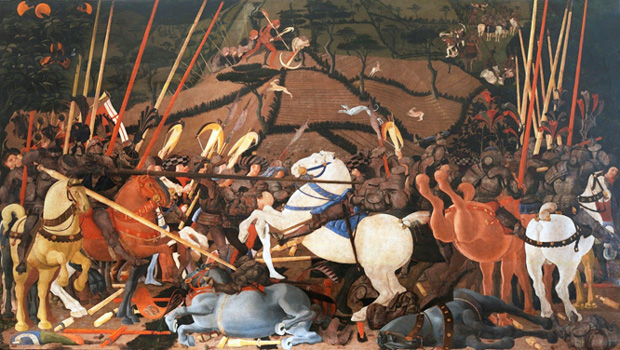 Torre de Babel - fev.20211 - Batalha de San Romano - Paulo Uccelo