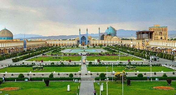 Quadras no céu - Isfahan