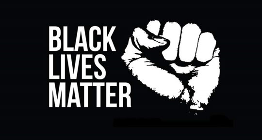 Símbolo gráfico do movimento Black Lives Matter