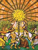 19. O Sol no Lunaea Tarot