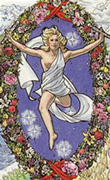 21. The World in the Robin Wood Tarot