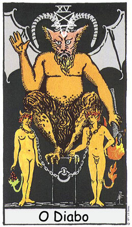 Brincando com o Tarot - O Diabo