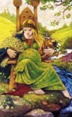A Imperatriz no Druid Craft Tarot