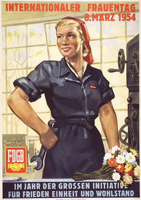 Dia Internacional da Mulher - Frauentag - 1954