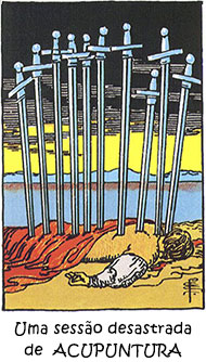 Acupuntura no Waite Tarot